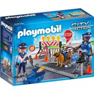 Preisvergleich für Spiele: PLAYMOBIL® City Action - Polizei-Straßensperre 6878