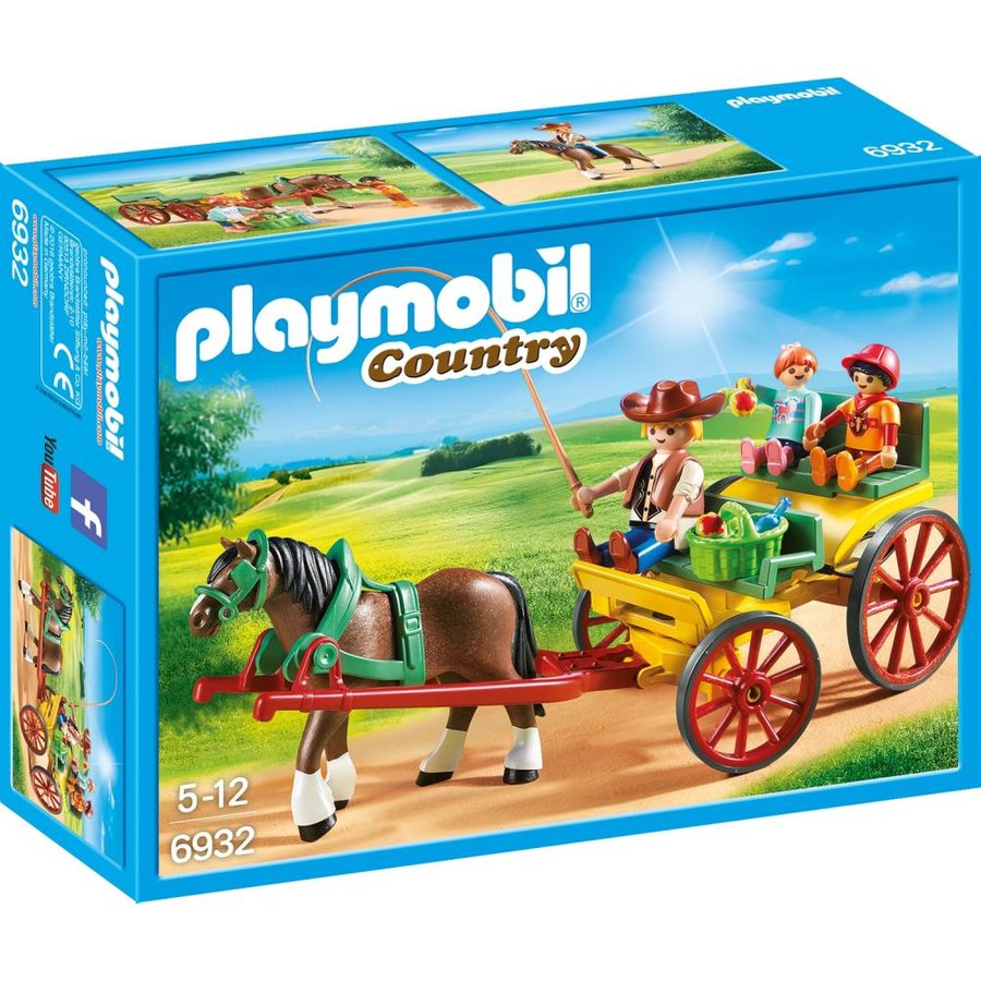 Spiele PLAYMOBIL® Country - Pferdekutsche 6932 im Preisvergleich