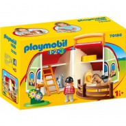 Preisvergleich für Spiele: PLAYMOBIL® 1.2.3 - Mein Mitnehm-Reiterhof 70180