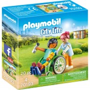 Preisvergleich für Spiele: PLAYMOBIL® City Life - Patient im Rollstuhl 70193