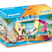 Preisvergleich für Spiele: PLAYMOBIL® Family Fun - Bungalow mit Pool 70435