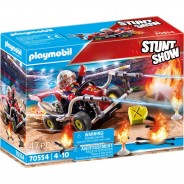 Preisvergleich für Spiele: PLAYMOBIL® Stuntshow - Feuerwehrkart 70554