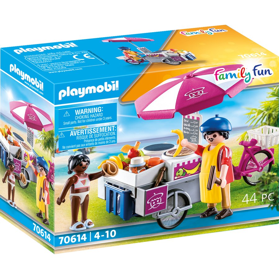 Spiele PLAYMOBIL® Family Fun - Mobiler Crêpes-Verkauf 70614 im Preisvergleich