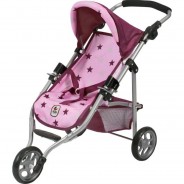 Preisvergleich für Spielzeug: Pu-Joggingbuggy Lola pink Sterne