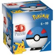 Preisvergleich für Puzzle: Ravensburger 3D Puzzle - 3D Puzzle Ball - Pokemon 54 Teile Puzzle Ravensburger-11265