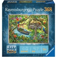 Preisvergleich für Puzzle: Puzzle EXIT KIDS Dschungelsafari, 368 Teile