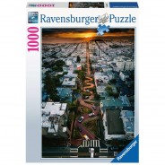Preisvergleich für Puzzle: Ravensburger Lombard Street, San Francisco 1000 Teile Puzzle Ravensburger-16732