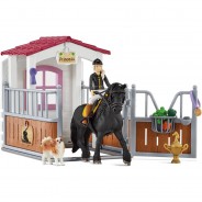 Preisvergleich für Sammel & Spielfiguren: Schleich Horse Club 42437 Pferdebox mit Schleich Horse Club Tori & Princess