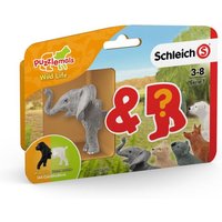 Sammel & Spielfiguren Schleich Farm World 81072 Wild Life Puzzlemals Serie 1 im Preisvergleich